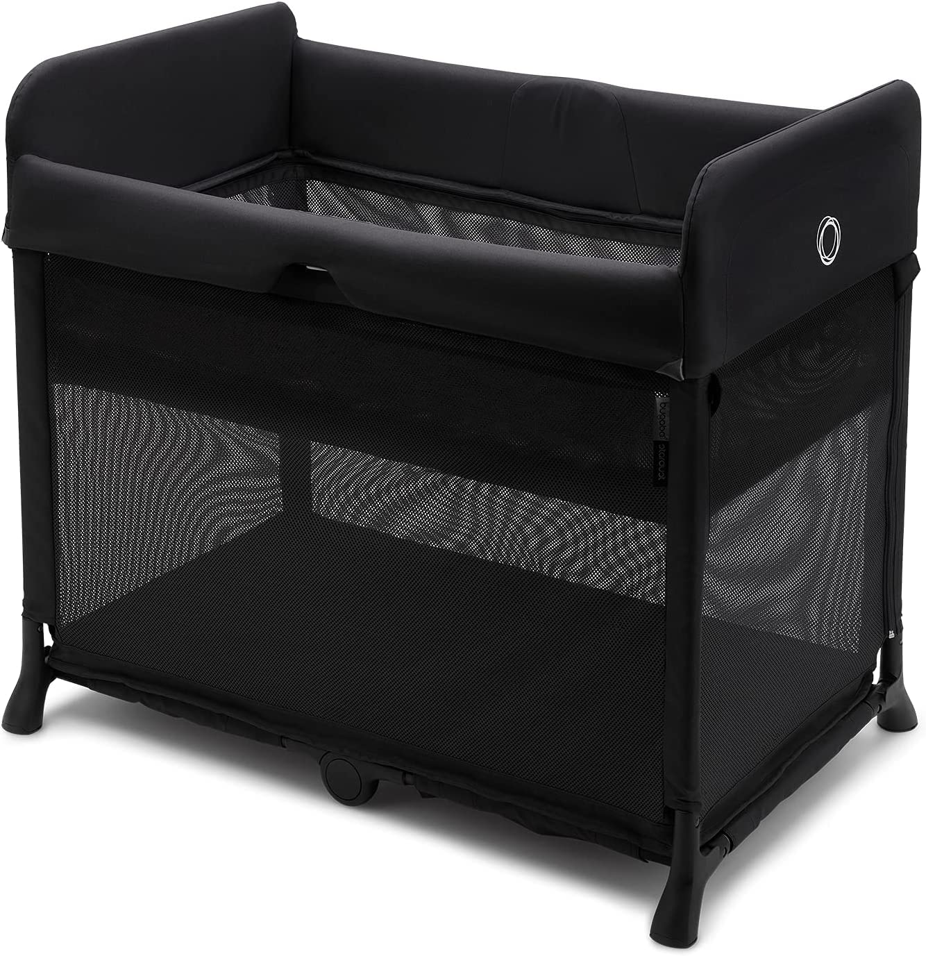 Bugaboo Stardust Playard - Portable Indoor and Outdoor - Foldable On The Go Play Yard - 1 Second Unfold - Black